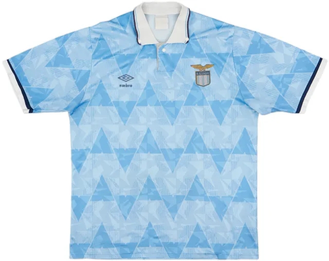 1989-91 Lazio Home Shirt - 5/10 - (XL)
