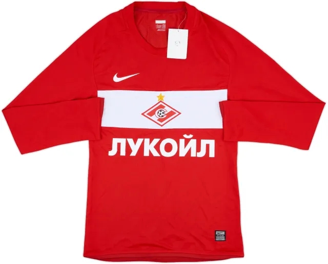 2009 Spartak Moscow Home L/S Shirt (S)