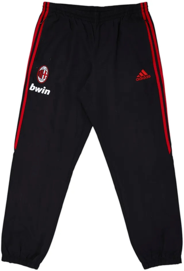 2009-10 AC Milan adidas Track Pants/Bottoms - 6/10 - (M/L)