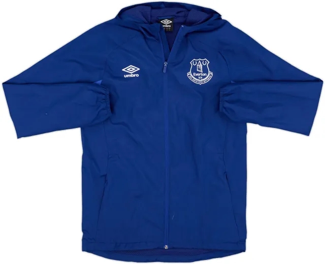2018-19 Everton Umbro Hooded Track Jacket - 6/10 - (S)