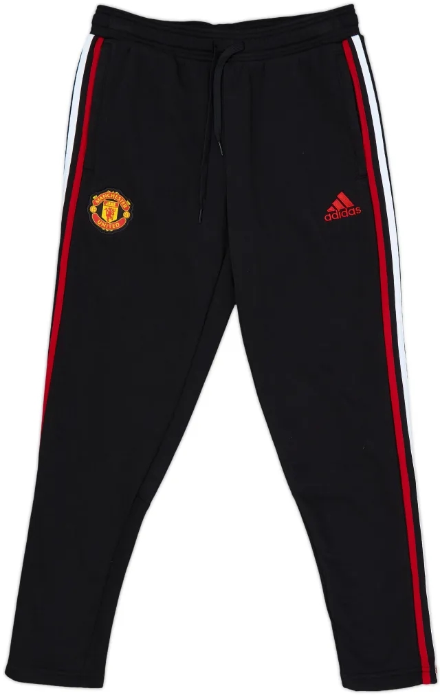 2022-23 Manchester United adidas Track Pants/Bottoms - 9/10 - (M)