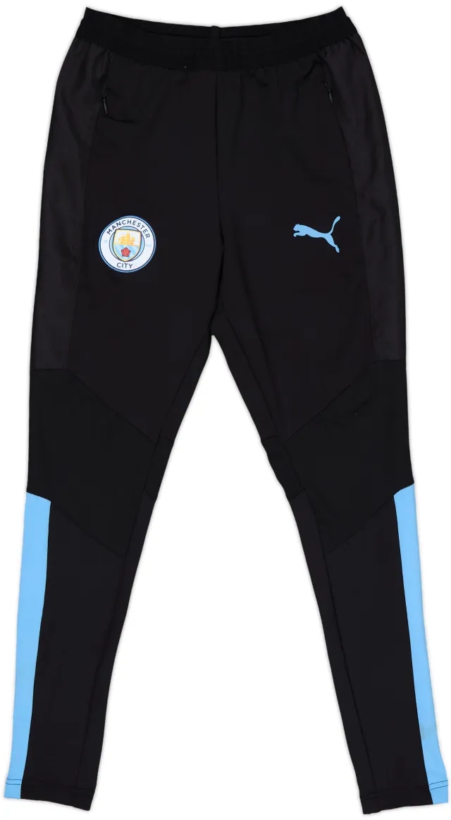 2019-20 Manchester City Puma Track Pants/Bottoms - 7/10 - (XS)
