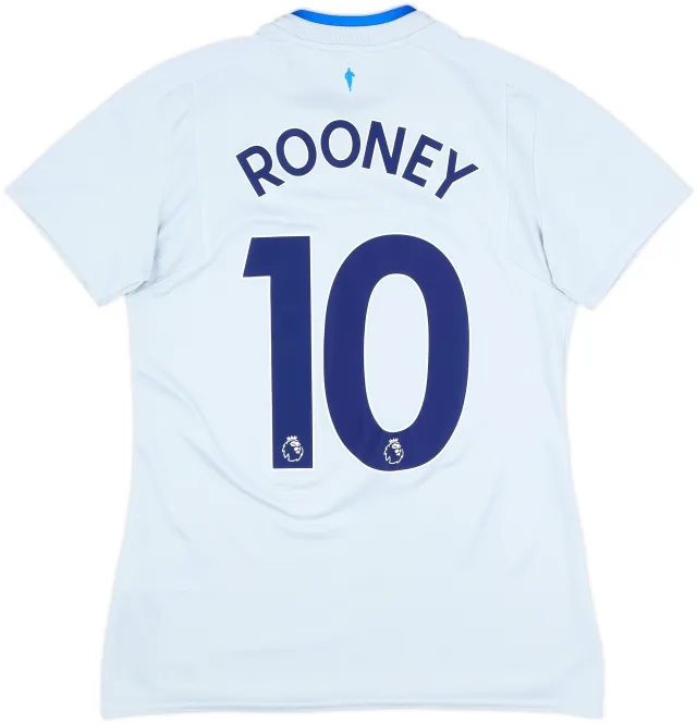 2017-18 Everton Away Shirt Rooney #10 - 8/10 - (Women's S)