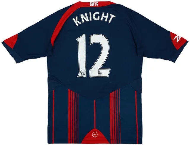 2009-10 Bolton Away Shirt Knight #12 - 5/10 - (XL)