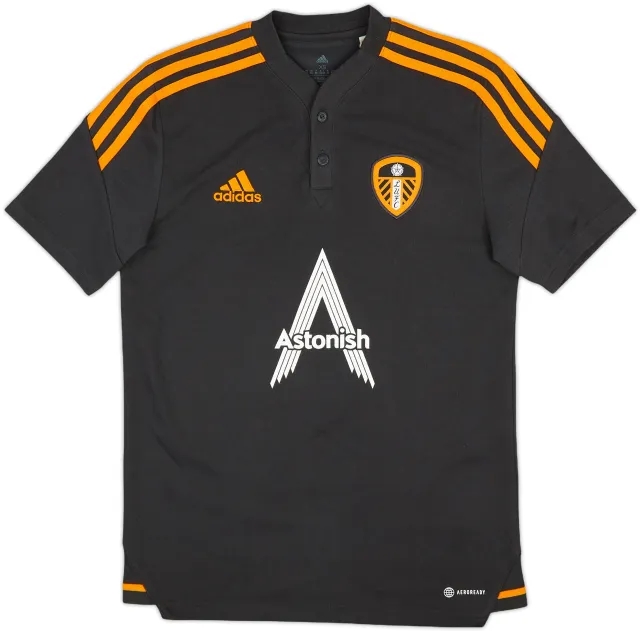 2022-23 Leeds adidas Polo Shirt - 8/10 - (XS)