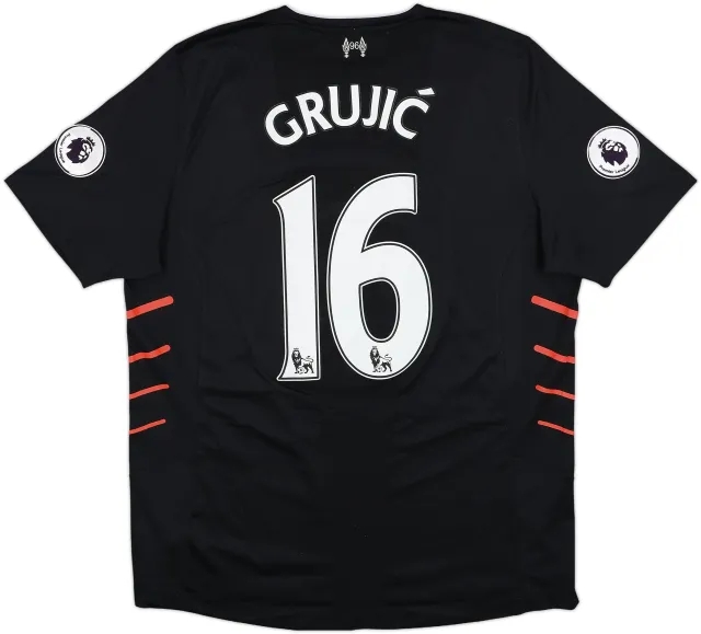2016-17 Liverpool Away Shirt Grujic #16 - 7/10 - (XL)