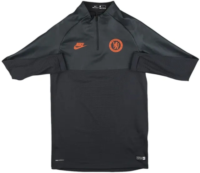 2019-20 Chelsea Nike Vaporknit 1/4 Zip Training Top - 8/10 - (S)