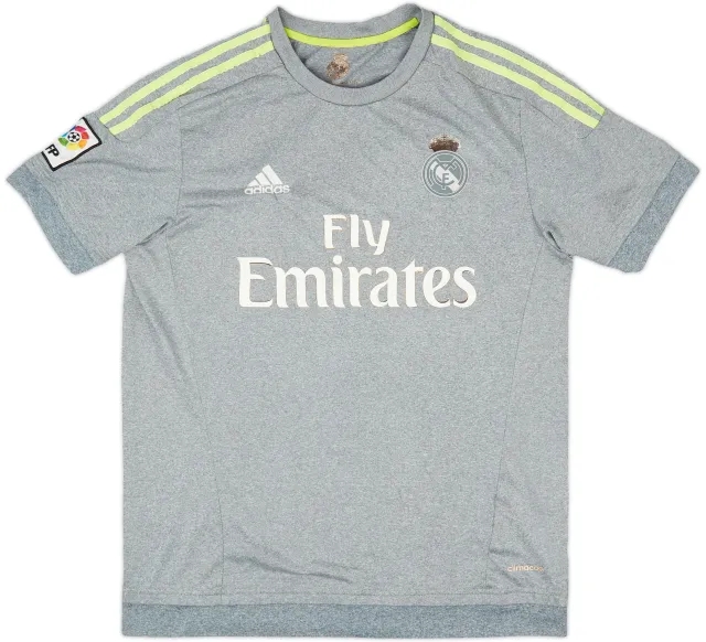adidas Real Madrid Mens SS Away Shirt 2015/16