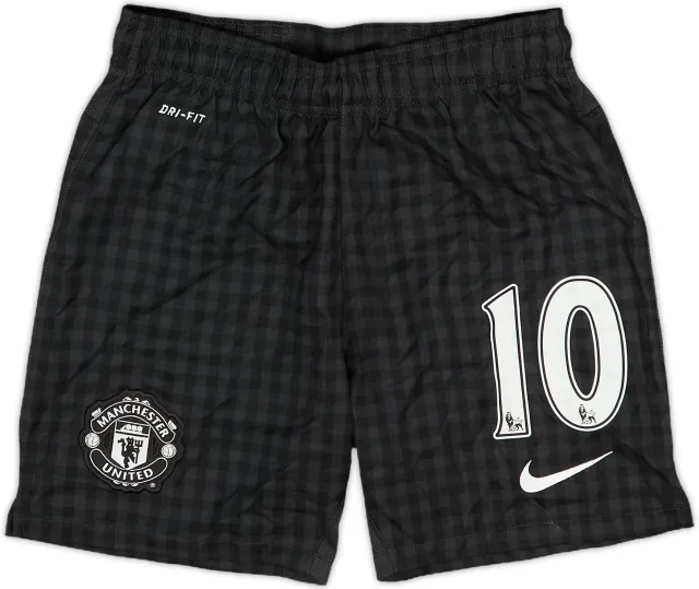 2012-13 Manchester United Away Shorts #10 (Rooney) (S.Boys)