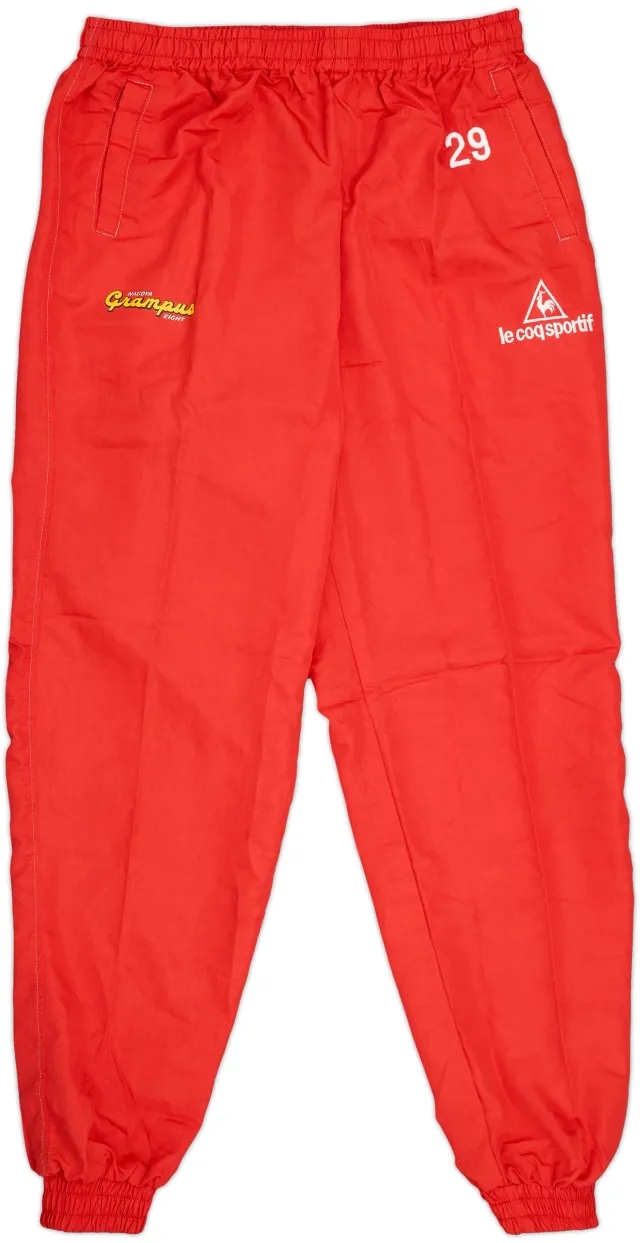 1998 Nagoya Grampus Eight Le Coq Sportif Player Issue Track Pants/Bottoms #29 - 10/10 - (L)