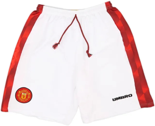 1996-97 Manchester United Home Shorts - 6/10 - (L)