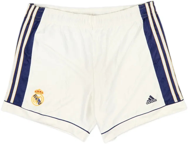 1998-00 Real Madrid Home Shorts - 8/10 - (M)