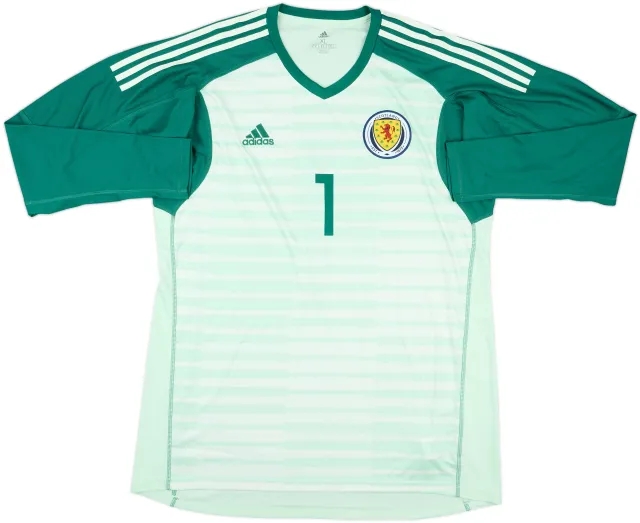 2018-20 Scotland GK Shirt #1 - 10/10 - (XL)