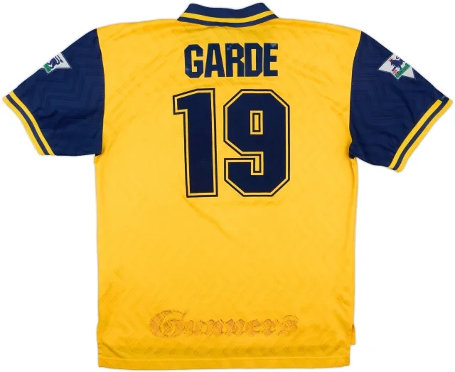 1996-97 Arsenal Away Shirt Garde #19 - 7/10 - (XL)