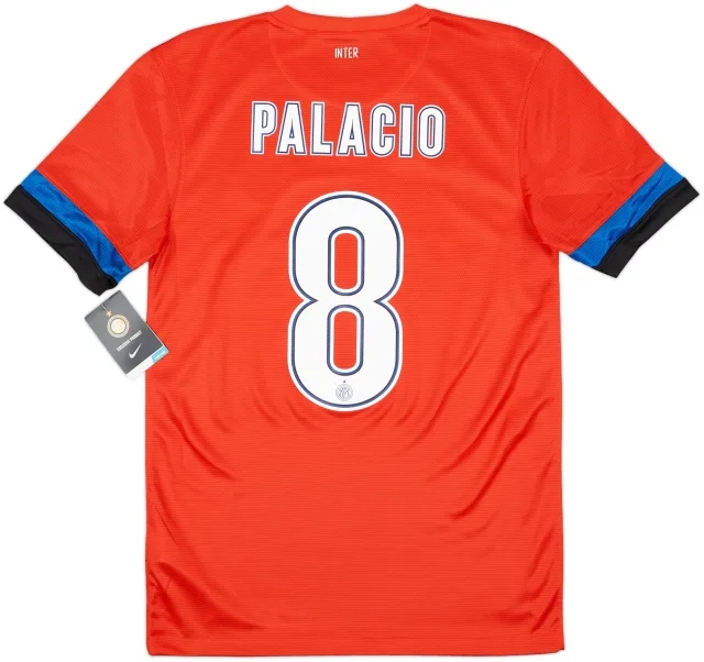 2012-13 Inter Milan Away Shirt Palacio #8 (S)