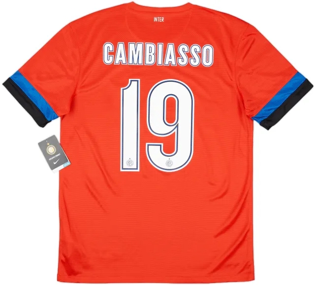 2012-13 Inter Milan Away Shirt Cambiasso #19 (M)