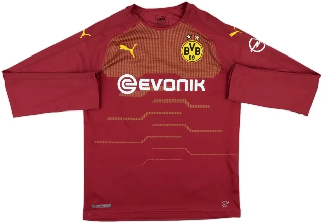 2019-20 Dortmund Third L/S Shirt - 8/10 - (XL.Boys)