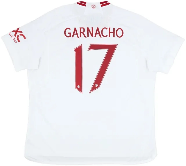 2023-24 Manchester United Third Shirt Garnacho #17 - 8/10 - (XXL)