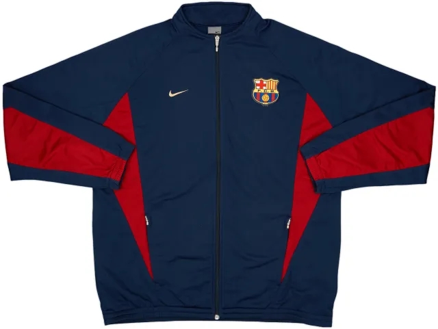 2002-03 Barcelona Nike Track Jacket - 6/10 - (XL)