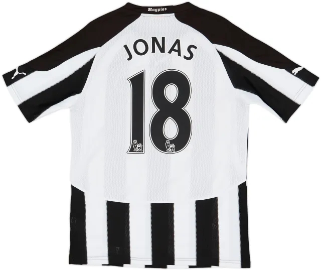 2010-11 Newcastle Home Shirt Jonas #18 - 8/10 - (S)