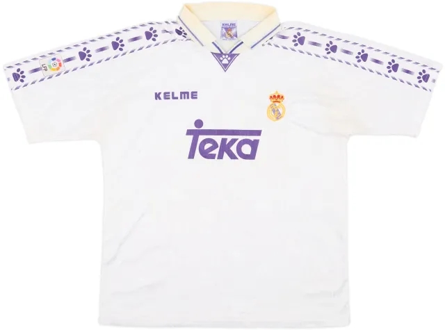 1996-97 Real Madrid Home Shirt - 6/10 - (XL)