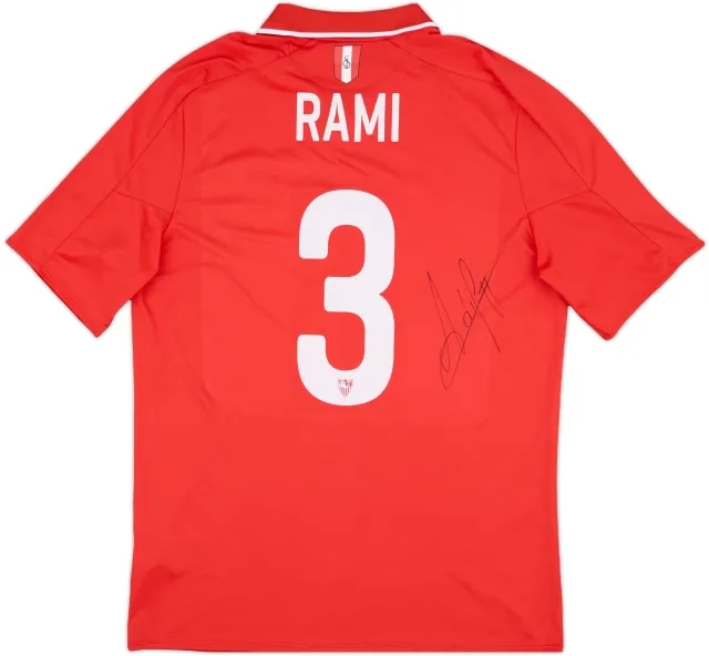 2015-16 Sevilla Signed Away Shirt Rami #3 - 8/10 - (L)