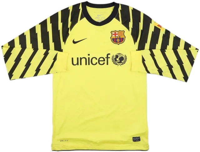2010-11 Barcelona GK Shirt - 8/10 - (S)
