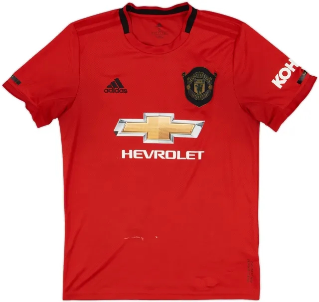 2019-20 Manchester United Home Shirt - 4/10 - (S)