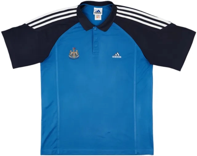 2001-02 Newcastle United adidas Polo Shirt - 7/10 - (L)
