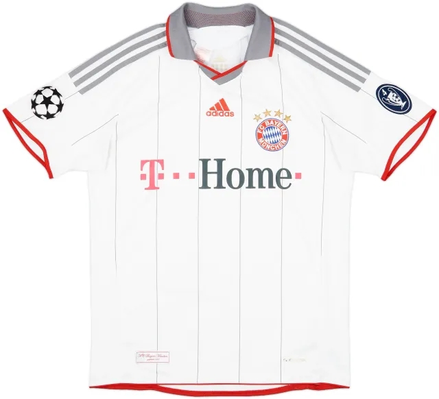 adidas Bayern Munich Boys SS Home Shirt 2009/10