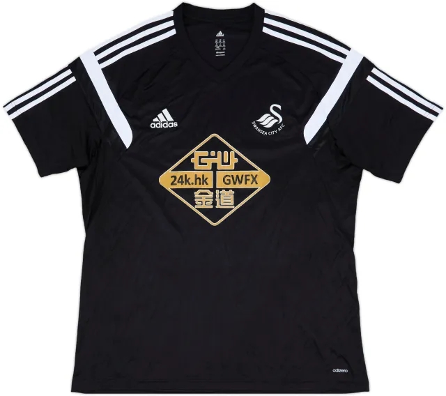 2014-15 Swansea adizero Training Shirt - 9/10 - (XXL)