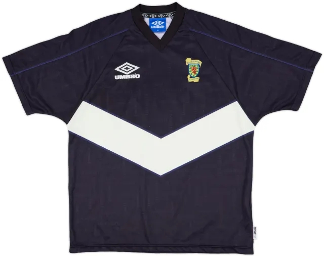 1998-99 Scotland Umbro Training Shirt - 7/10 - (XL)
