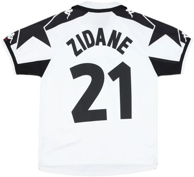 1999-00 Juventus Away Shirt Zidane #21 (S)