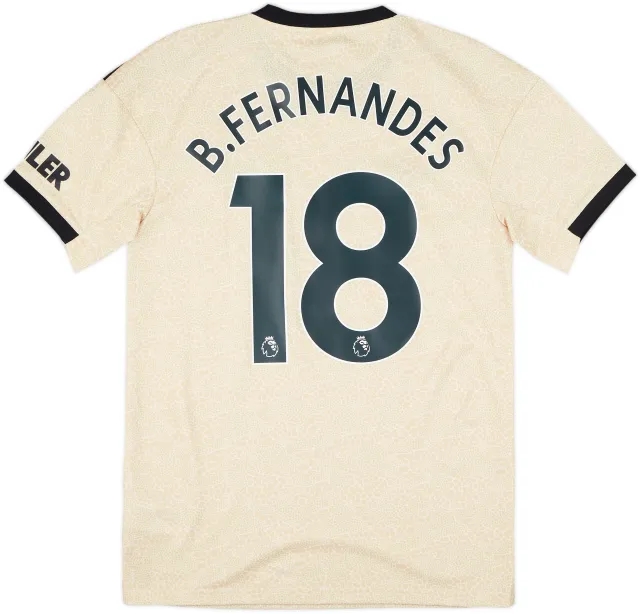2019-20 Manchester United Away Shirt B.Fernandes #18 (S)