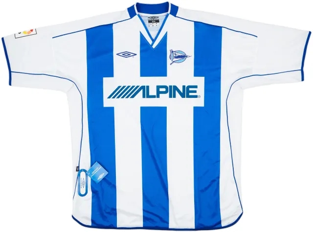 2002-03 Alaves Home Shirt (XXL)