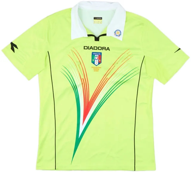 2011-12 Italy Diadora Centenary Referee Shirt - 9/10 - (M)