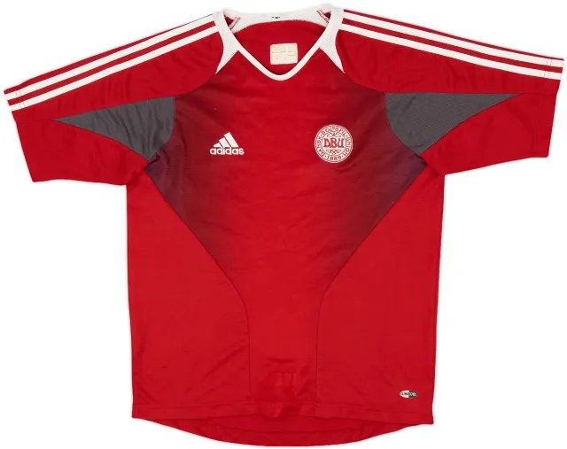 2004-05 Denmark adidas Training Shirt - 8/10 - (M)