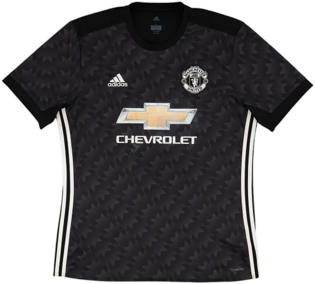 2017-18 Manchester United Away Shirt - 4/10 - (L)
