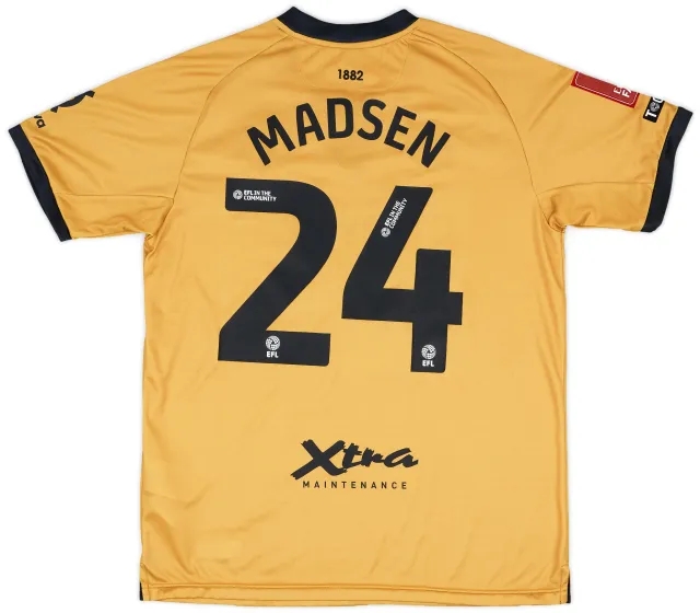 2024-25 QPR Match Issue FA Cup Third Shirt Madsen #24