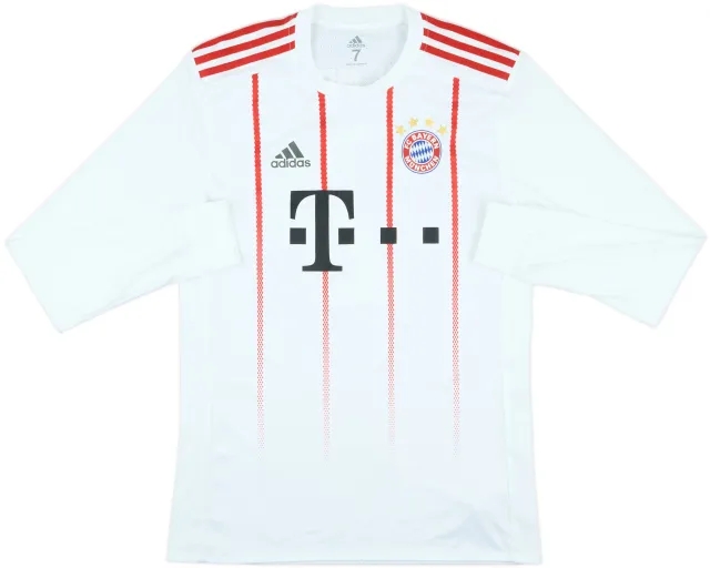 adidas Bayern Munich Mens LS Player Issue Third European Shirt 2017/18