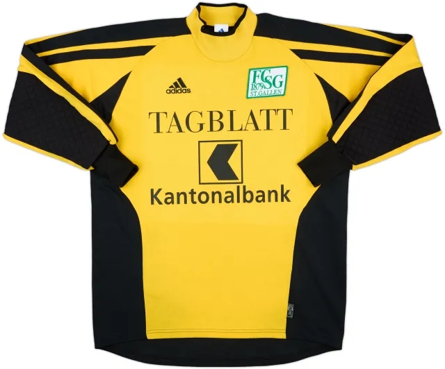 2001-02 St Gallen Match Issue GK Shirt #1