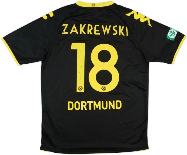 Kappa Borussia Dortmund Mens SS Player Issue Away Shirt 2010/11