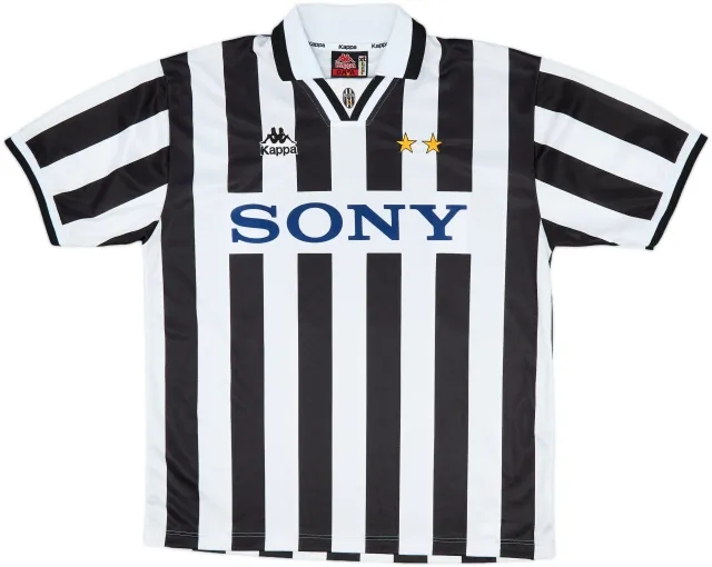 1995-97 Juventus Match Issue Home Shirt #11