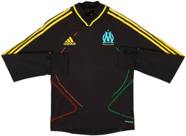 2010-11 Olympique Marseille adidas Formotion Training Top - 8/10 - (S)