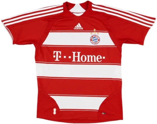 adidas Bayern Munich Mens SS Home Shirt 2008/09