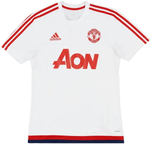 2015-16 Manchester United adizero Training Shirt - 7/10 - (S)