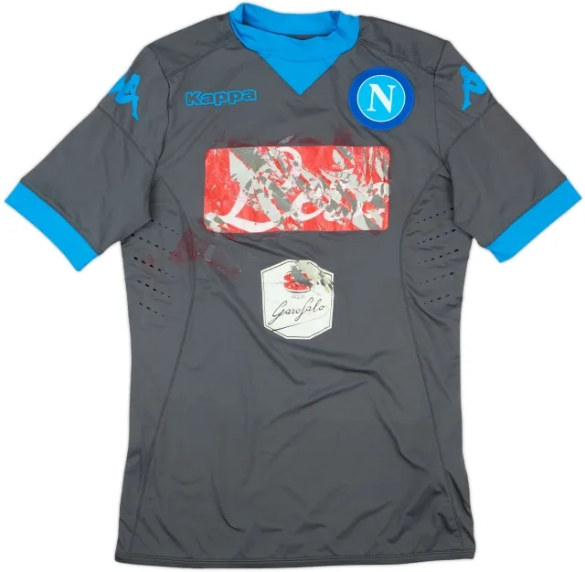 2015-16 Napoli Authentic Away Shirt - 3/10 - (M)
