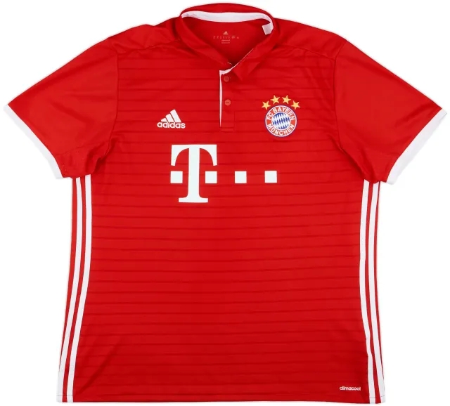 adidas Bayern Munich Mens SS Home Shirt 2016/17