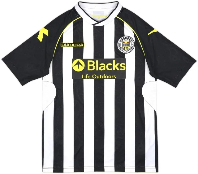 Diadora St Mirren Mens SS Home Shirt 2013/14