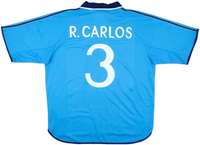 1999-00 Real Madrid Third Shirt R.Carlos #3 (XL)